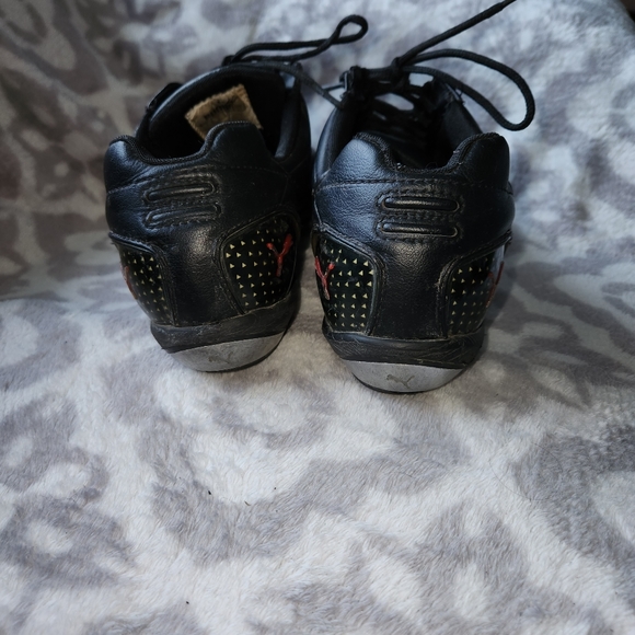 9 Puma Ducati driving sneaker shoe black with red details - Picture 4 of 11